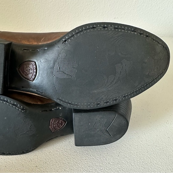 Ariat women’s heritage western boots distressed look R toe size 8 1/2 - Picture 6 of 16